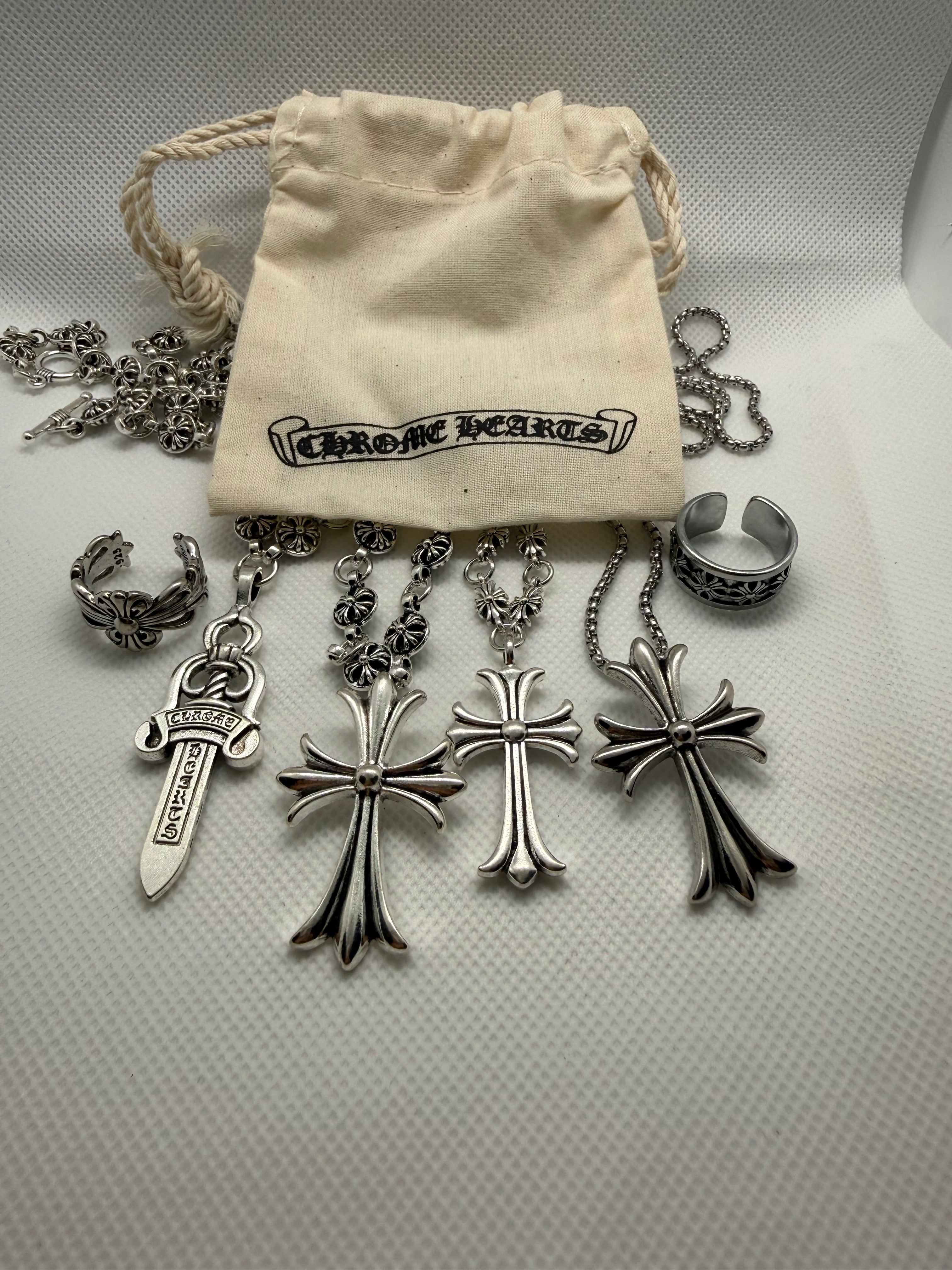 Chrome hearts стил колиета