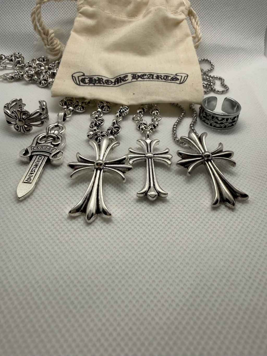 Chrome hearts стил колиета