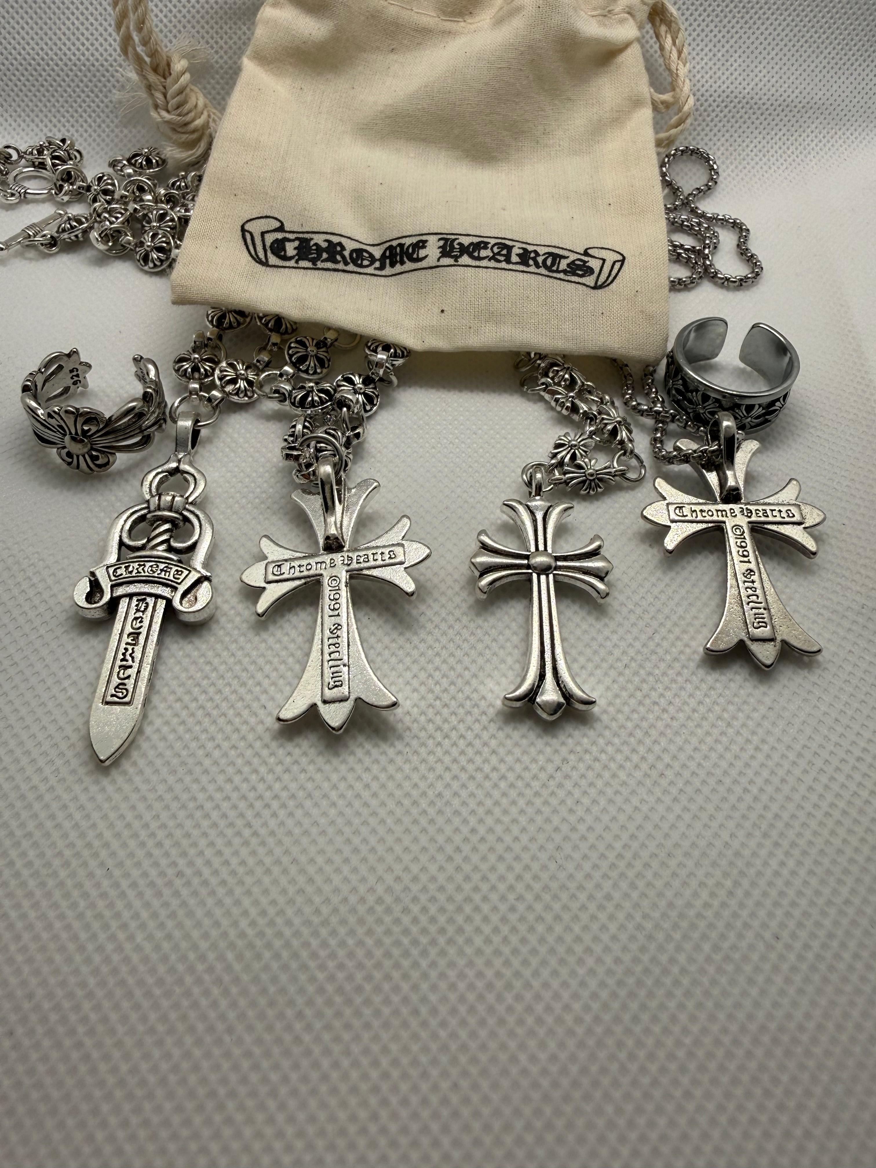 Chrome hearts стил колиета