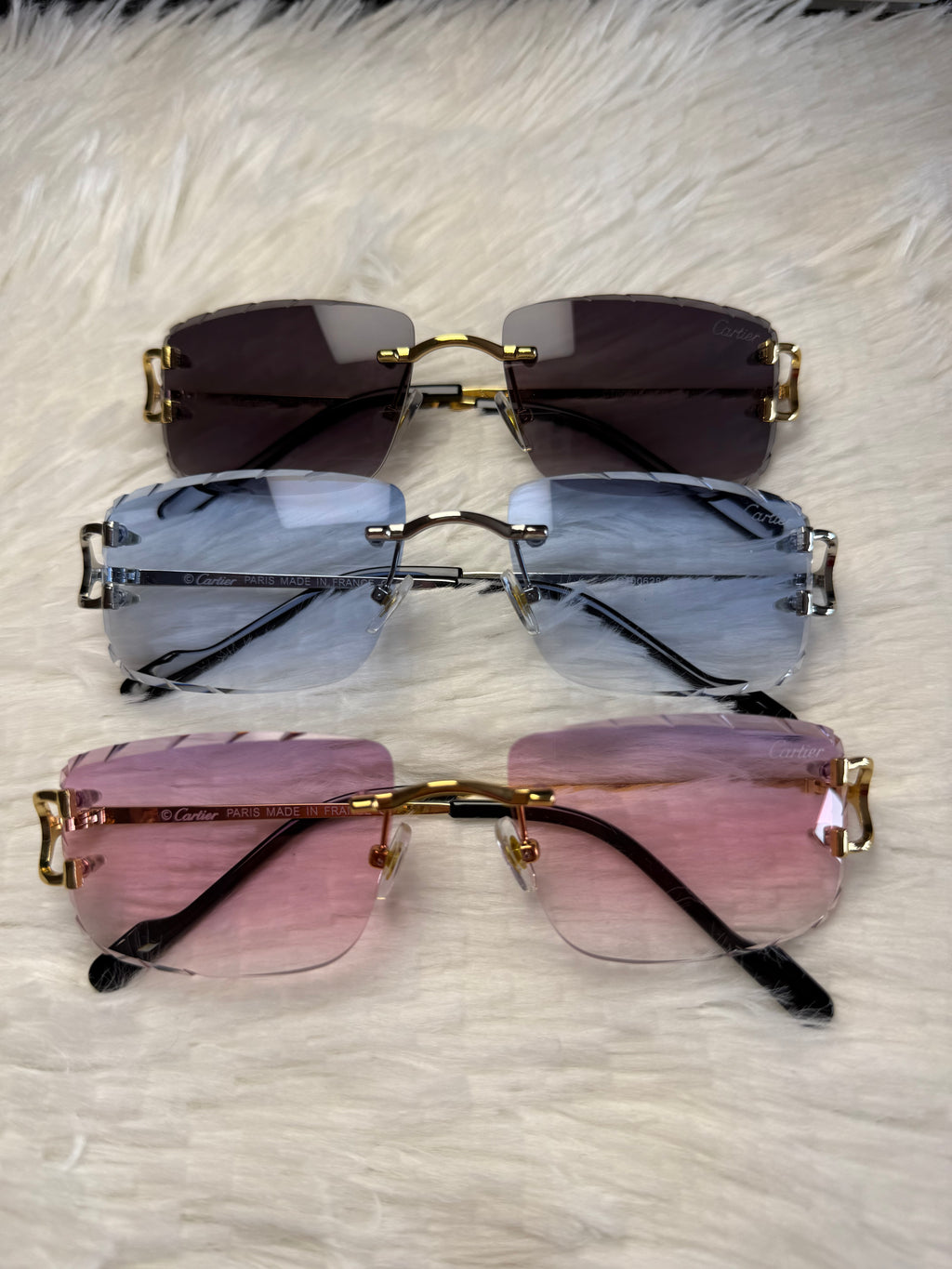 Cartier Rimless Sunglasses