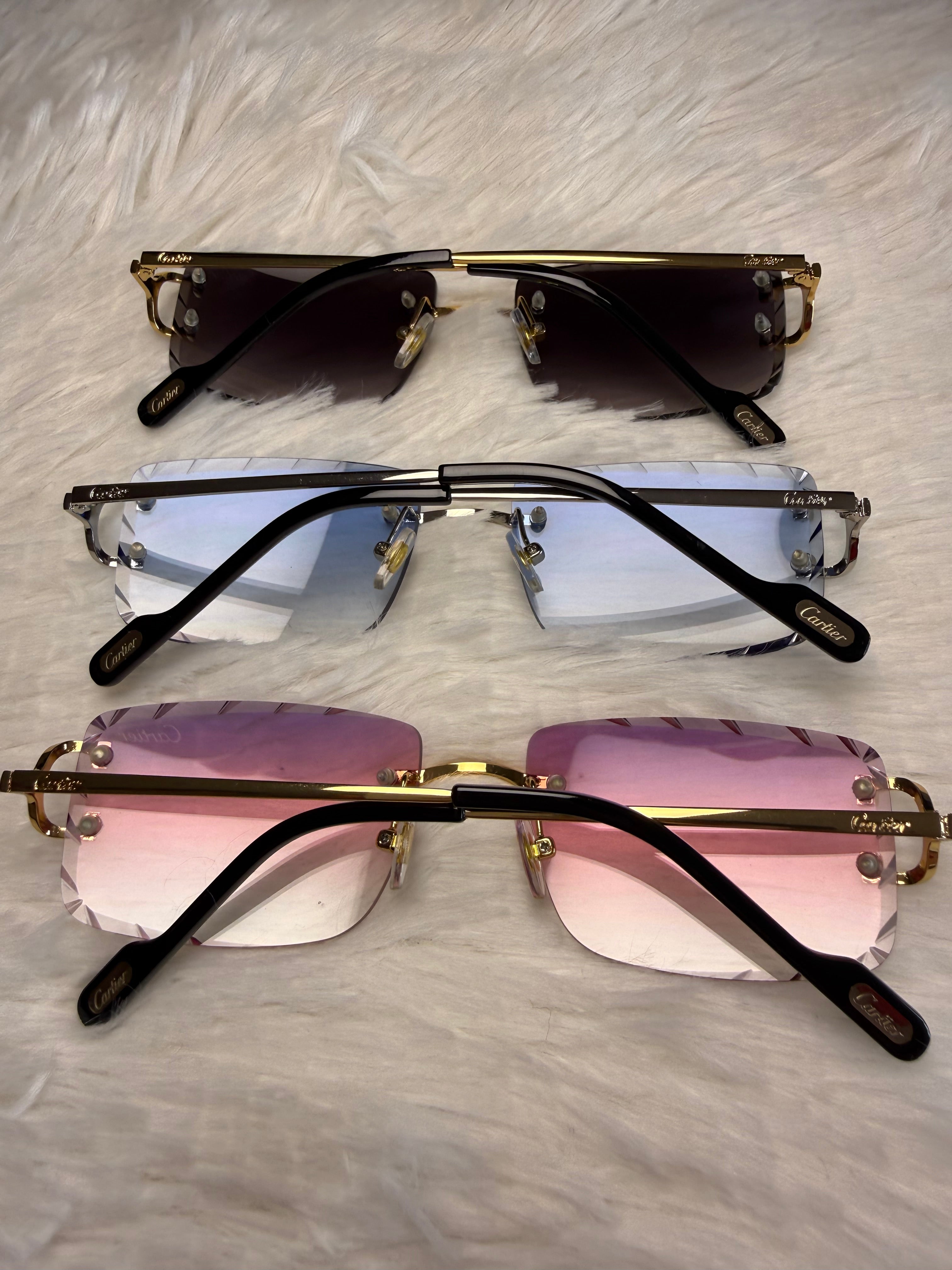 Cartier Rimless Sunglasses