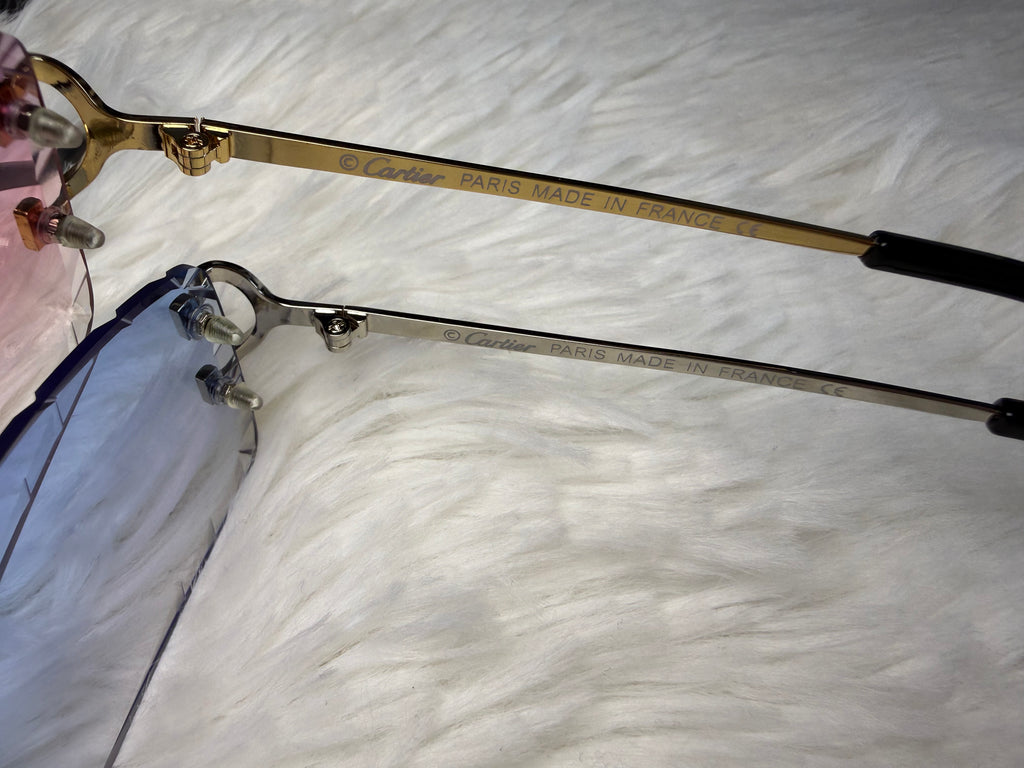 Cartier Rimless Sunglasses