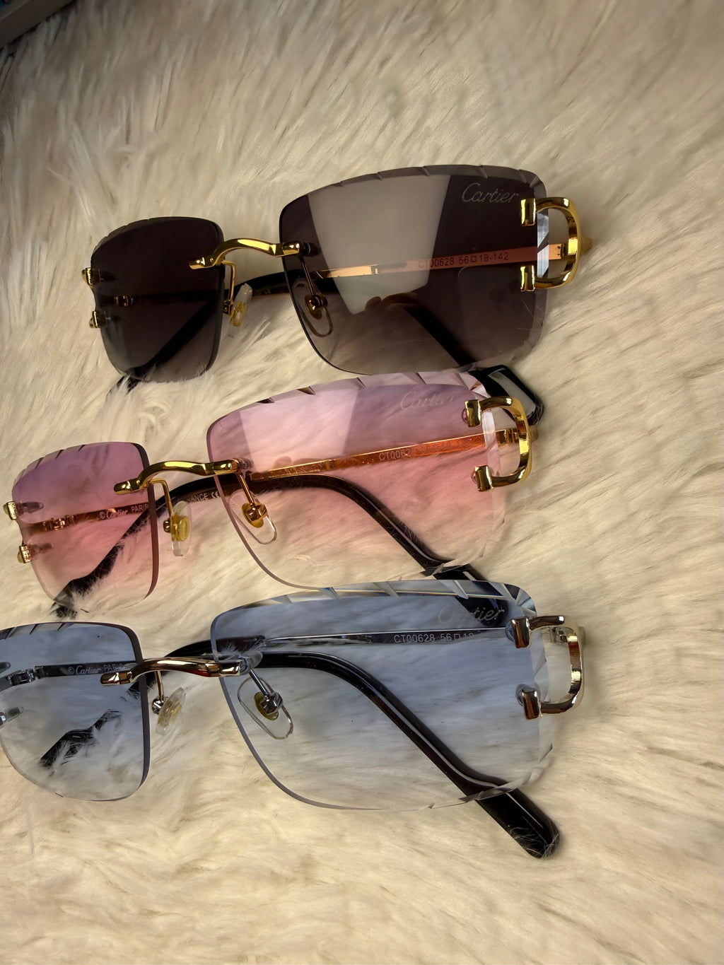 Cartier Rimless Sunglasses