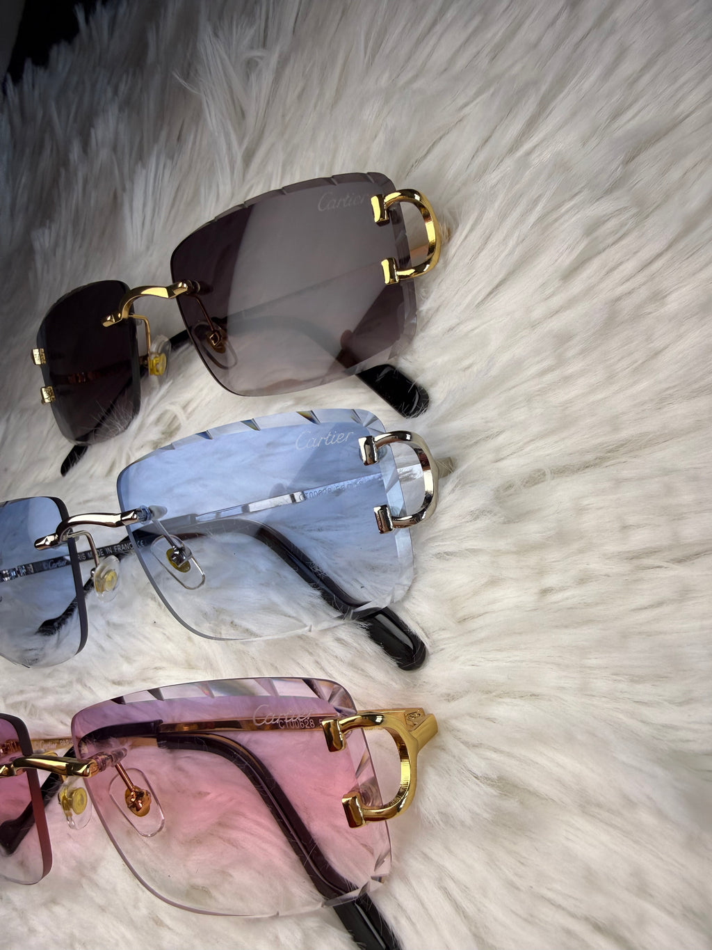 Cartier Rimless Sunglasses