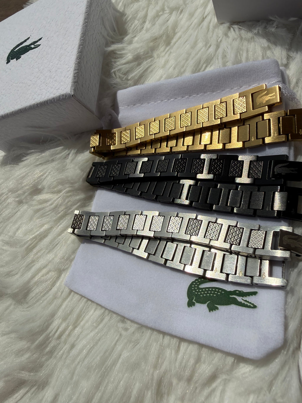 Lacoste Stainless Steel Гривни