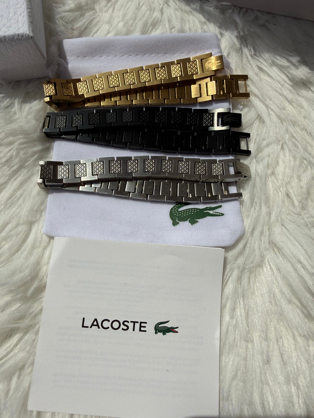 Lacoste Stainless Steel Гривни